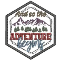 5k And So The Adventure Begins - Adventure Patch