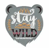 15k Stay Wild - Adventure Patch