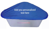 Personalised Embroidered Corner Manger Feed bucket covers in a variety of colours