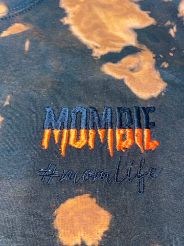 MOMBIE  #momlife Tie-Dye Shirt