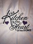 Adults embroidered apron