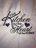 Adults embroidered apron