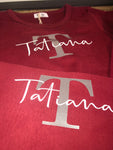 Kids Personalised Initial and Name Lounge Wear