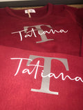 Kids Personalised Initial and Name Lounge Wear