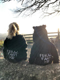 Feral Farm Kid Black Hoodie