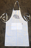 Adults embroidered apron