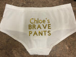 Personalised Ladies Pants - ant text you like humorous, funny, courage, fun