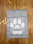 Personalised documents storage pouch for your pet