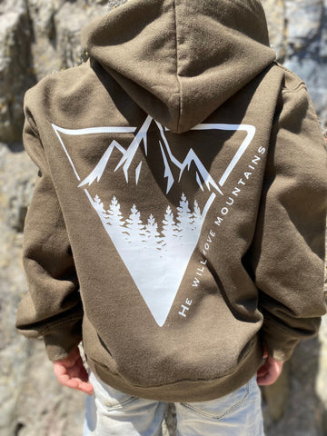 He will move mountains  Hoodie